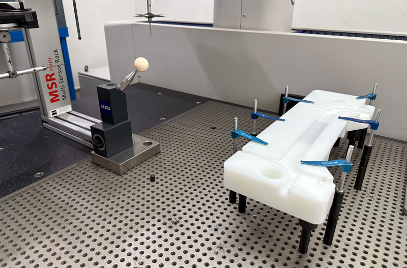 cnc machined acetron part